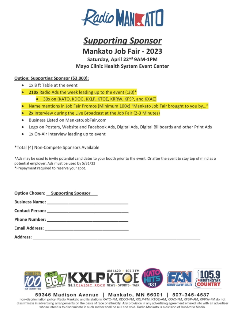 Mankato Job Fair Mankato Radio